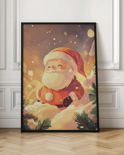 Wall art Santa Claus Canvas Print