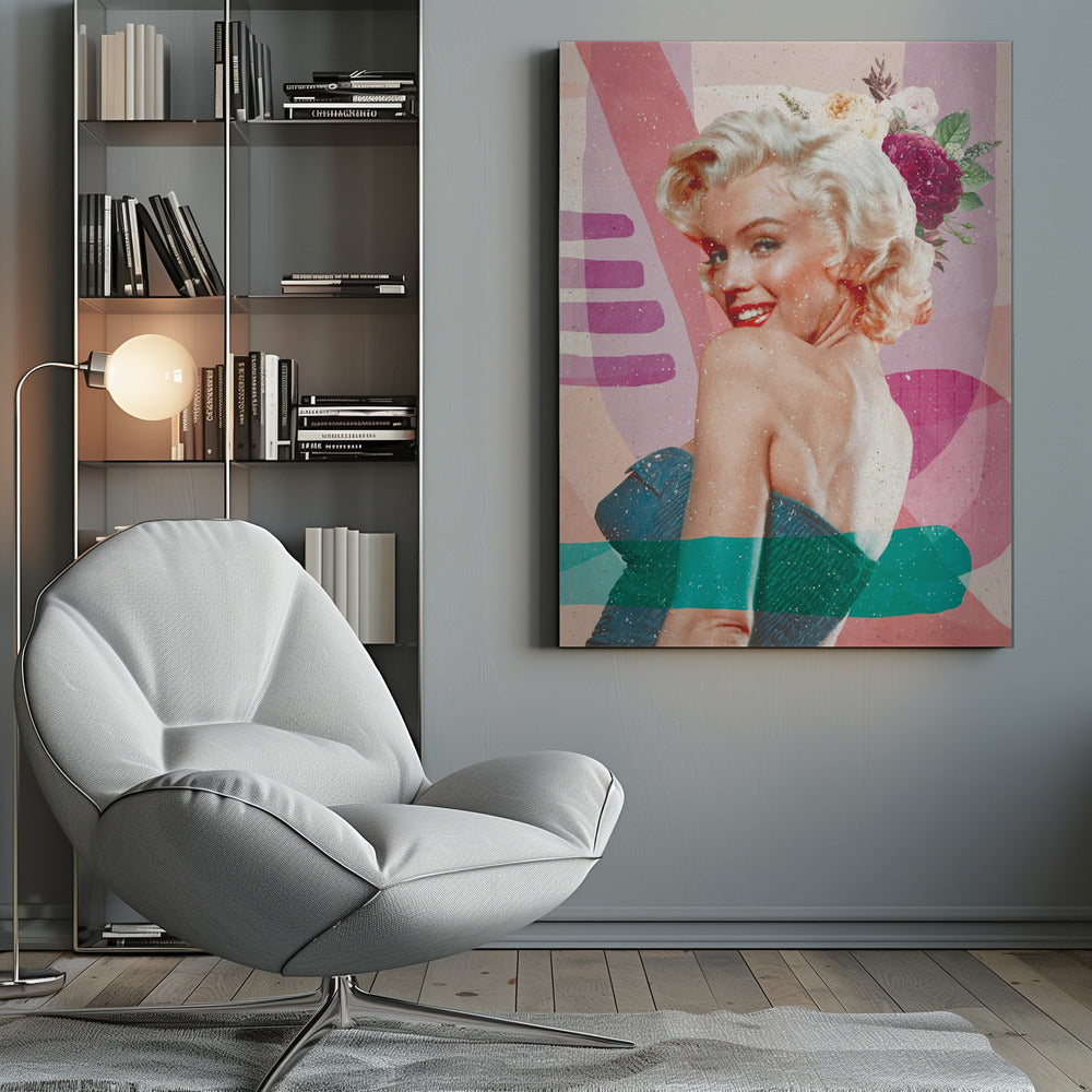Décor mural : Marilyn est de retour