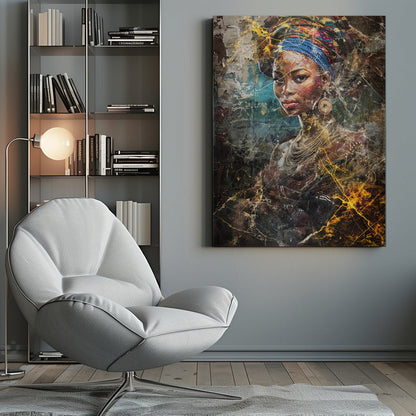 Wall art African Art Illustration Wallart 067
