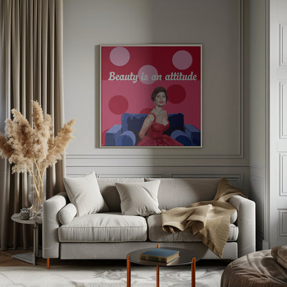 Wall art Beauty on the Couch