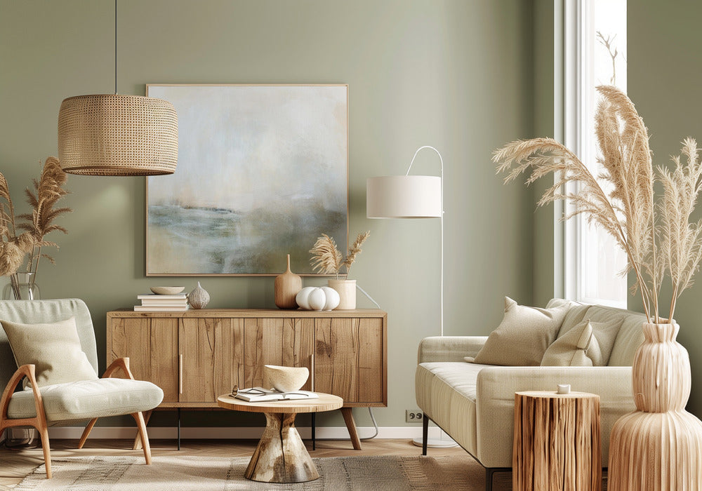 Décor mural doré
