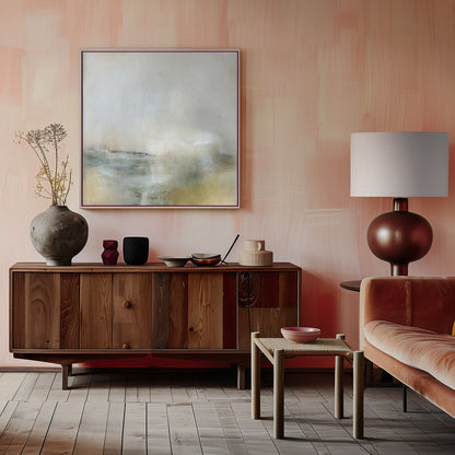 Décor mural doré