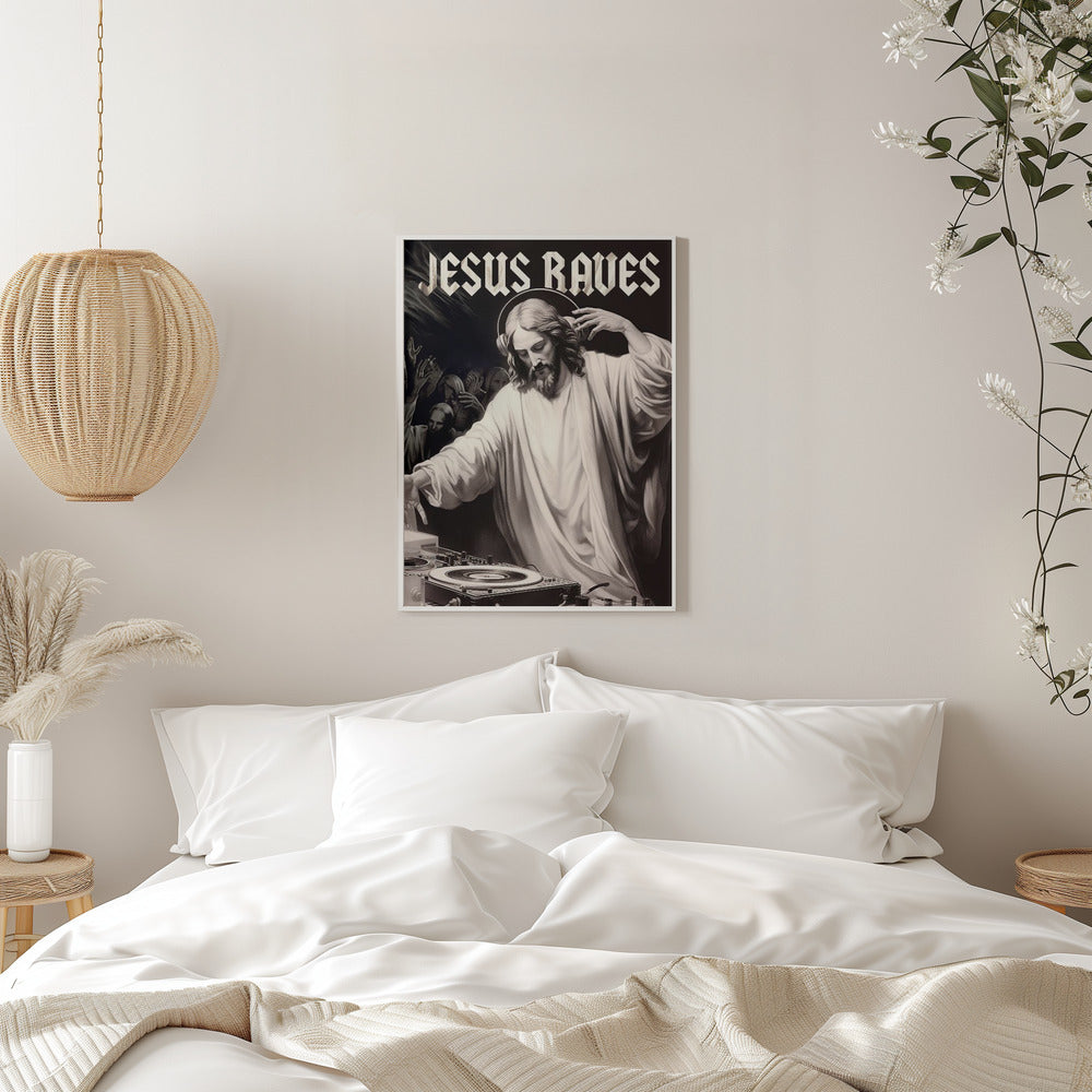 Wall art Jesus Raves
