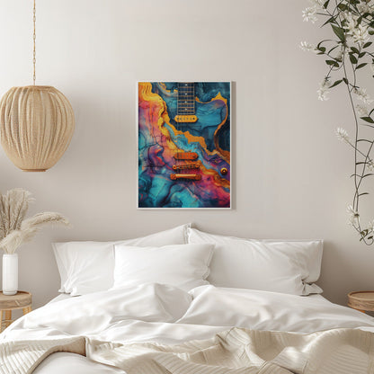Music Guitar 3 Canvas Print