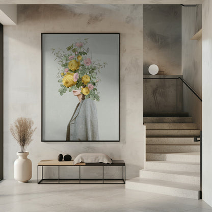 Wall art Yellow bouquet