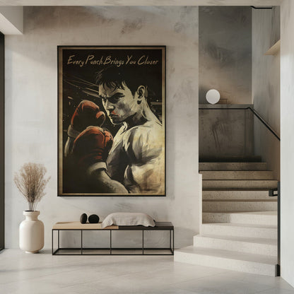 Wall art Every Punch Brings You Closer