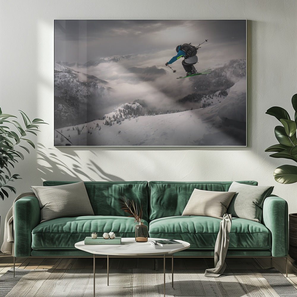 Décoration murale Ski de randonnée