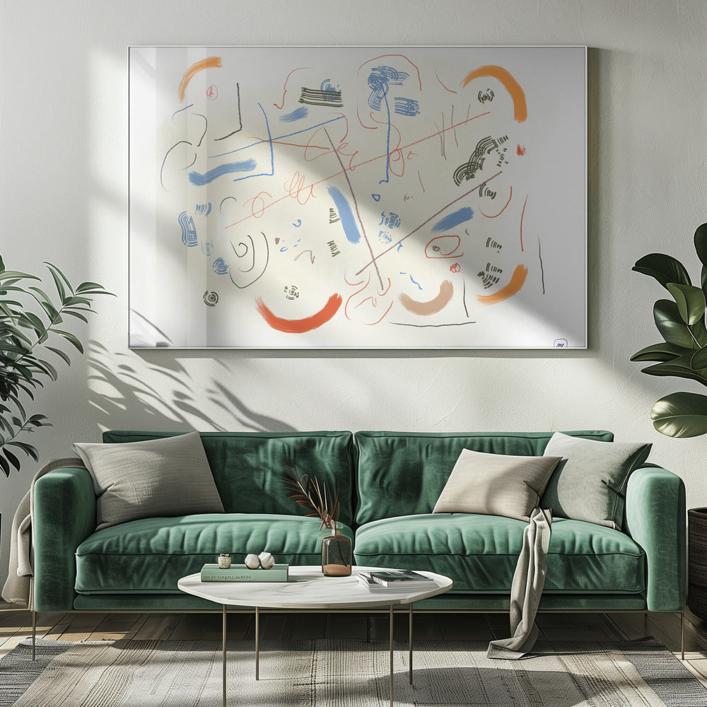 Art mural Tang
