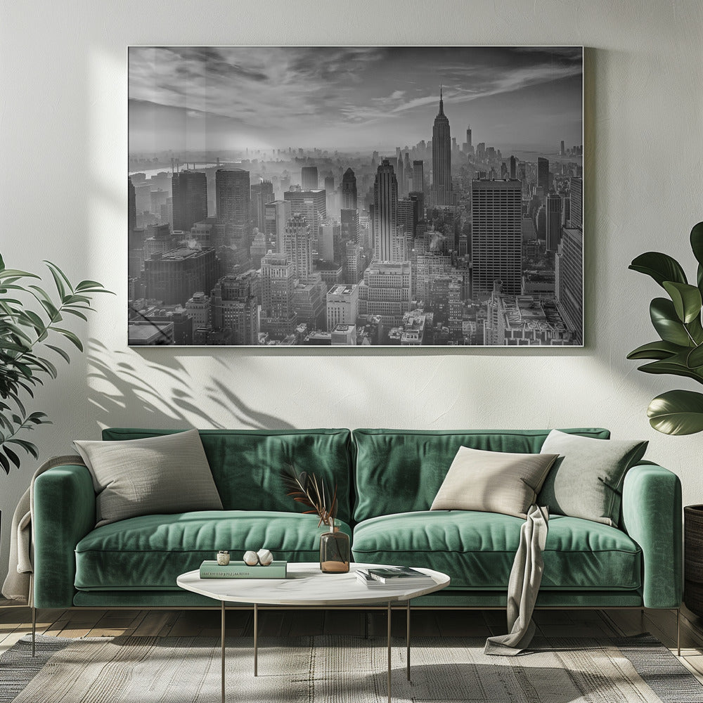 Wall art Hazy Gotham NY