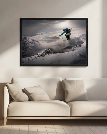Décoration murale Ski de randonnée
