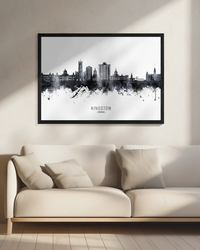 Wall art Kingston Canada Skyline