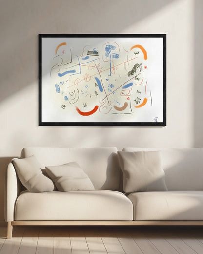 Art mural Tang
