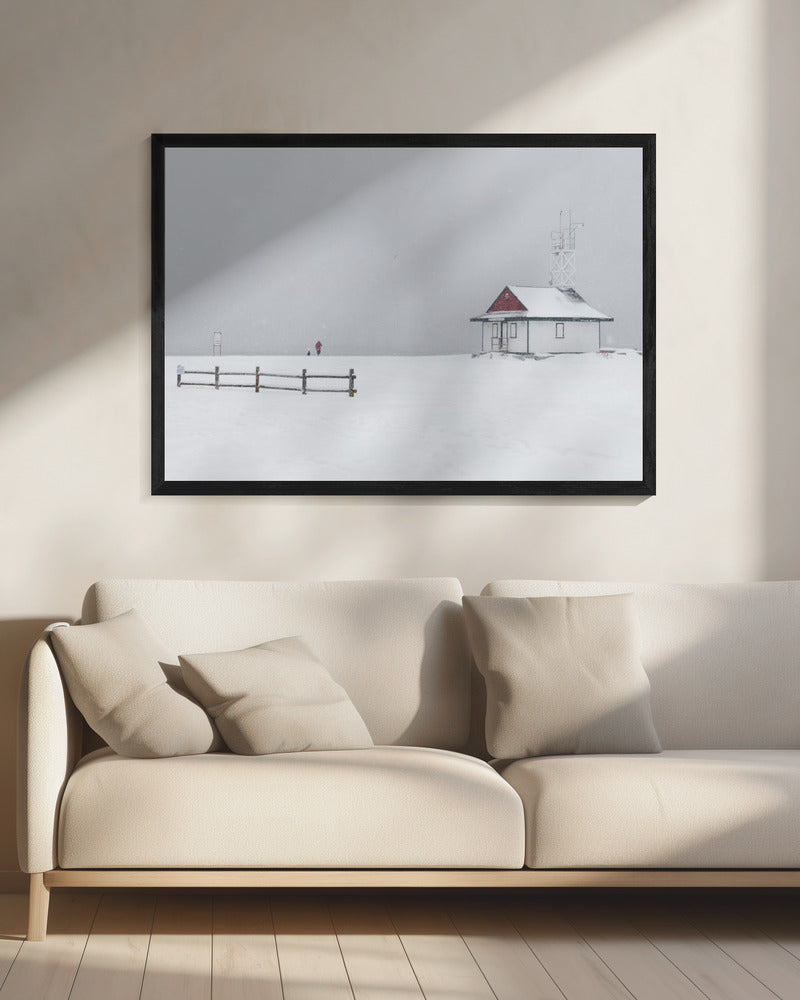 Wall art Guild House on the beach I Canvas Wall Art