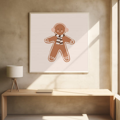 Wall art Gingerbread Man II