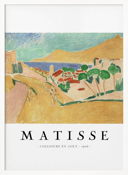 Wall art Collioure En Aout