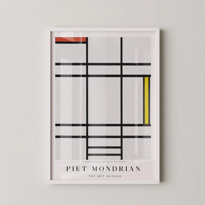 Piet Mondrian - Composition 1936 IMPRESSION | Affiche d'art moderne du milieu du siècle (disponible encadrée à la main ou sans cadre)