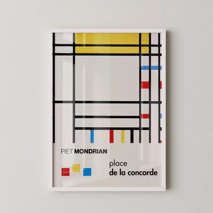 Piet Mondrian 'Place de la Concorde' Giclee Print: Mid-Century Modern Art