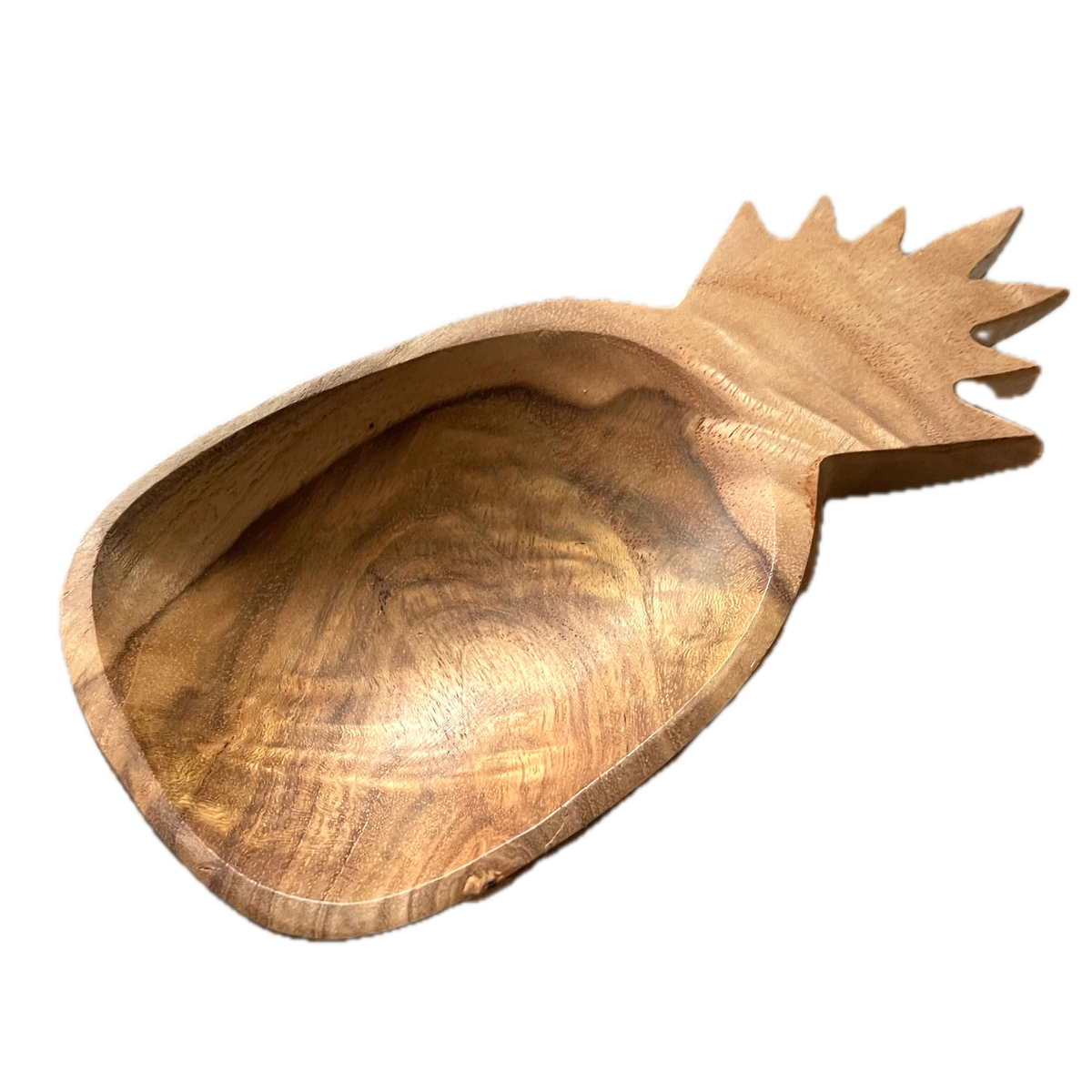 Petit bol en bois en forme d'ananas