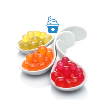 Bubble Gum Bursting Boba - 7 LB Jar - Popping Boba - Ships Free Within Canada on Orders Above CAD $199