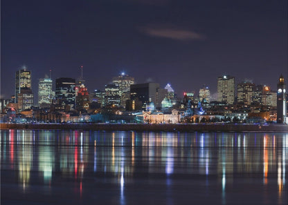 Wall art Montreal Night