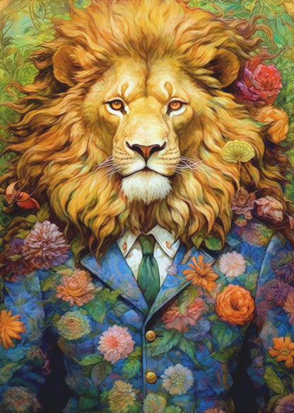 Décoration murale Lion #lion