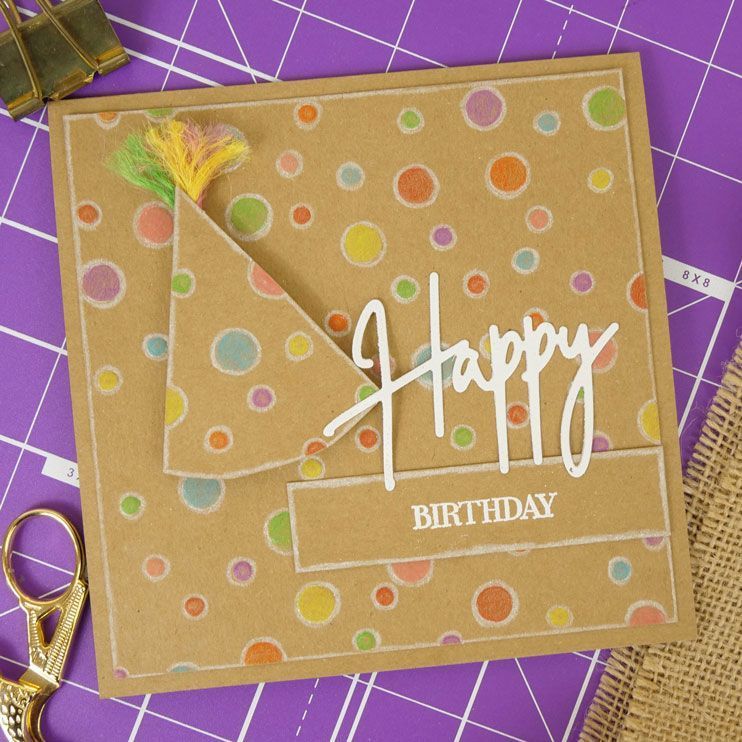 Cartes vierges Kraft pré-rainurées - 15 x 15 cm