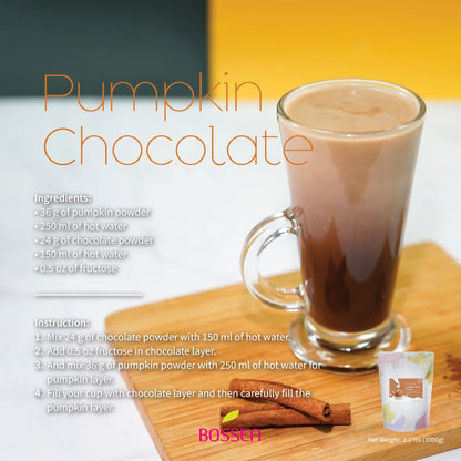 Pumpkin Spice Beverage Mix |  All in One | NEW | 2.2 Lbs. Bag - Bossen Canada - Ships Free Within Canada on Orders Above CAD $199
