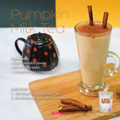 Pumpkin Spice Beverage Mix |  All in One | NEW | 2.2 Lbs. Bag - Bossen Canada - Ships Free Within Canada on Orders Above CAD $199