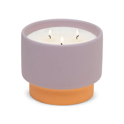 Color Block 16 oz Candle - Violet + Vanilla by Paddywax
