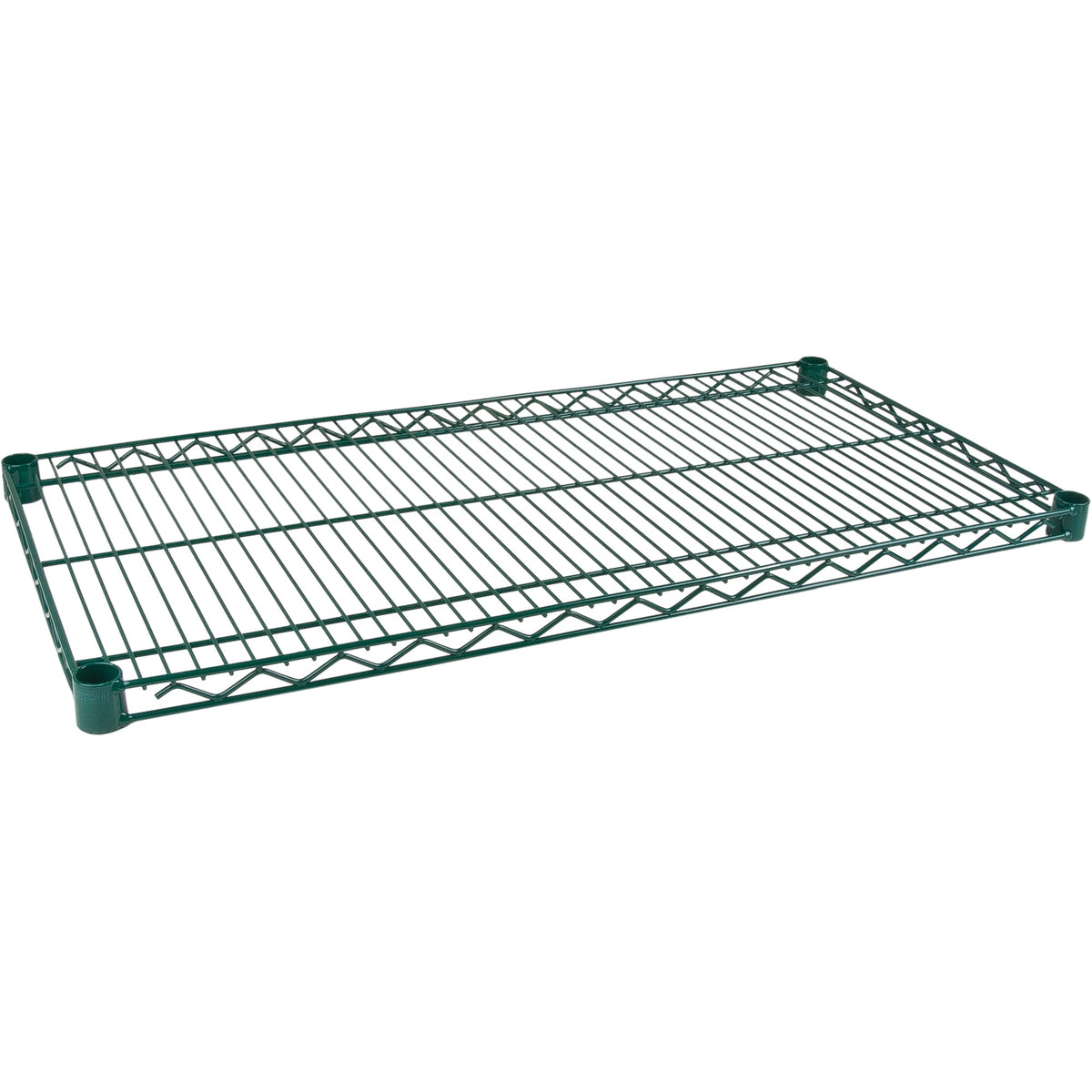 Étagère pour rayonnage métallique robuste vert époxy