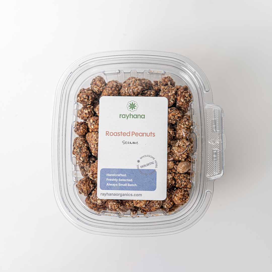 Cacahuètes grillées au miel et au sésame
