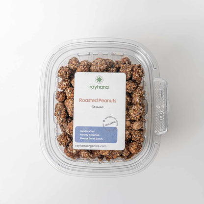 Cacahuètes grillées au miel et au sésame