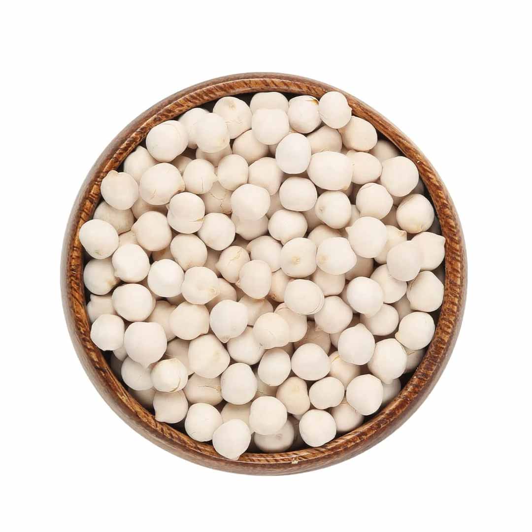 Pois chiches blancs rôtis