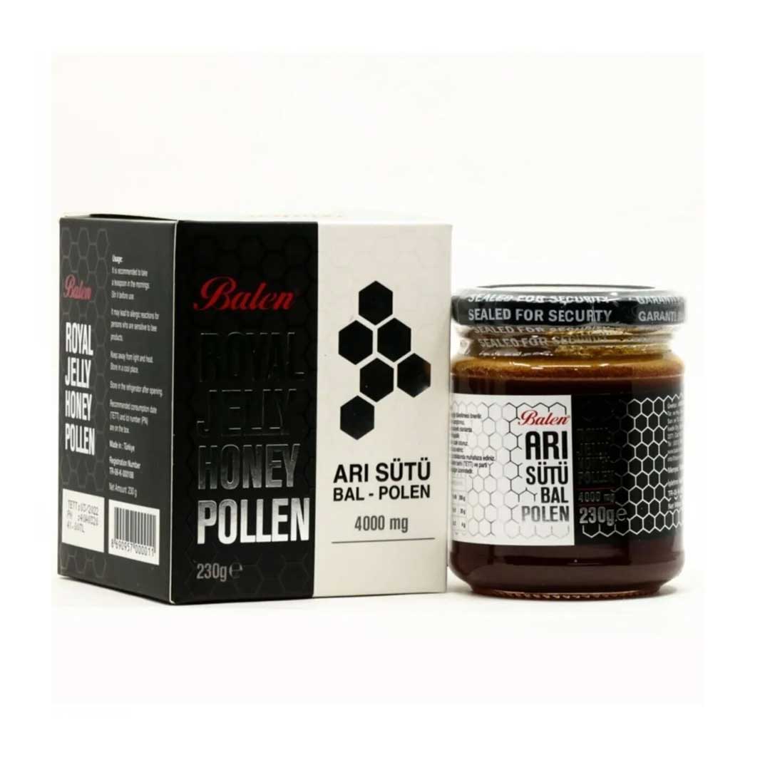 Mélange Miel Pollen Gelée Royale 4000mg