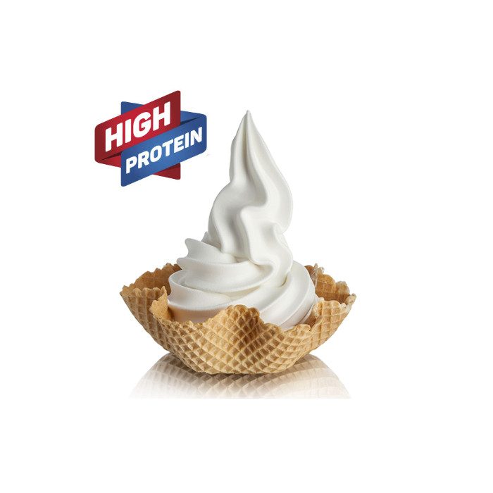 High Protein Vanilla Soft Serve & Gelato Mix - HI-PRO Vanilla - Fit Gelato - Case of 8 x 1.4 KG bags - Rubicone Canada - Ships Free Within Canada on Orders Above CAD $199