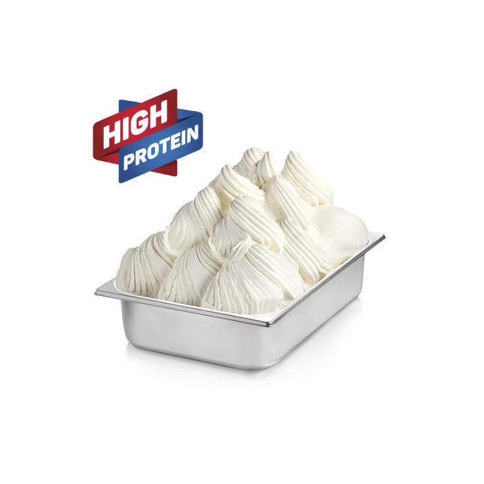 High Protein Vanilla Soft Serve & Gelato Mix - HI-PRO Vanilla - Fit Gelato - Case of 8 x 1.4 KG bags - Rubicone Canada - Ships Free Within Canada on Orders Above CAD $199