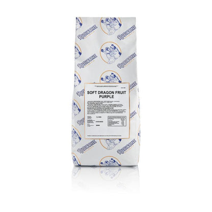 Purple Dragon Fruit Soft Serve and Soft Gelato Mix - Ready Fruit - Complete Base - Ready To Use - Case of 8 x 1.5 KG bags - Rubicone Canada - Ships Free Within Canada on Orders Above CAD $199