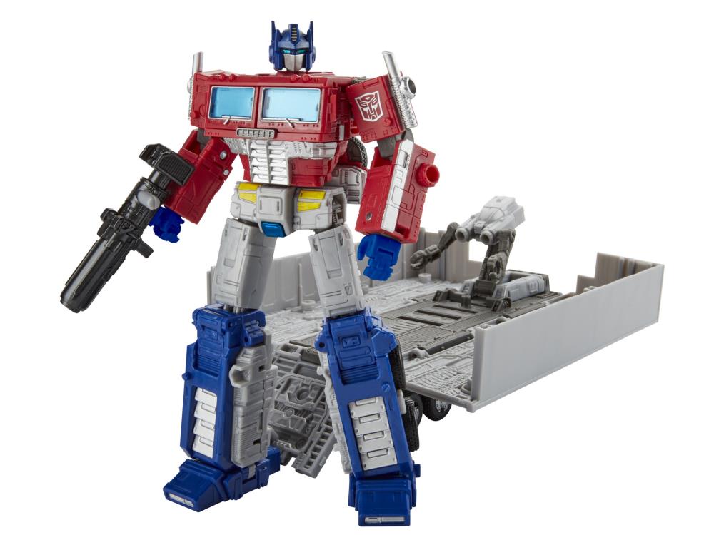 Transformers La Guerre pour Cybertron : Earthrise Optimus Prime Classe Leader - Réédition