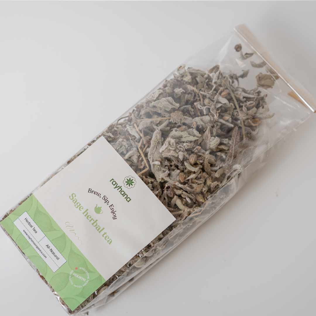 Tisane de sauge – Feuilles en vrac coupées par Rayhana