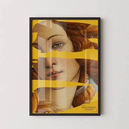 Sandro Botticelli - Birth of Venus (detail) Poster (available handframed or unframed)