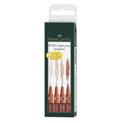 Faber-Castell - Pitt Artist Pen - Assorted Tips Sets