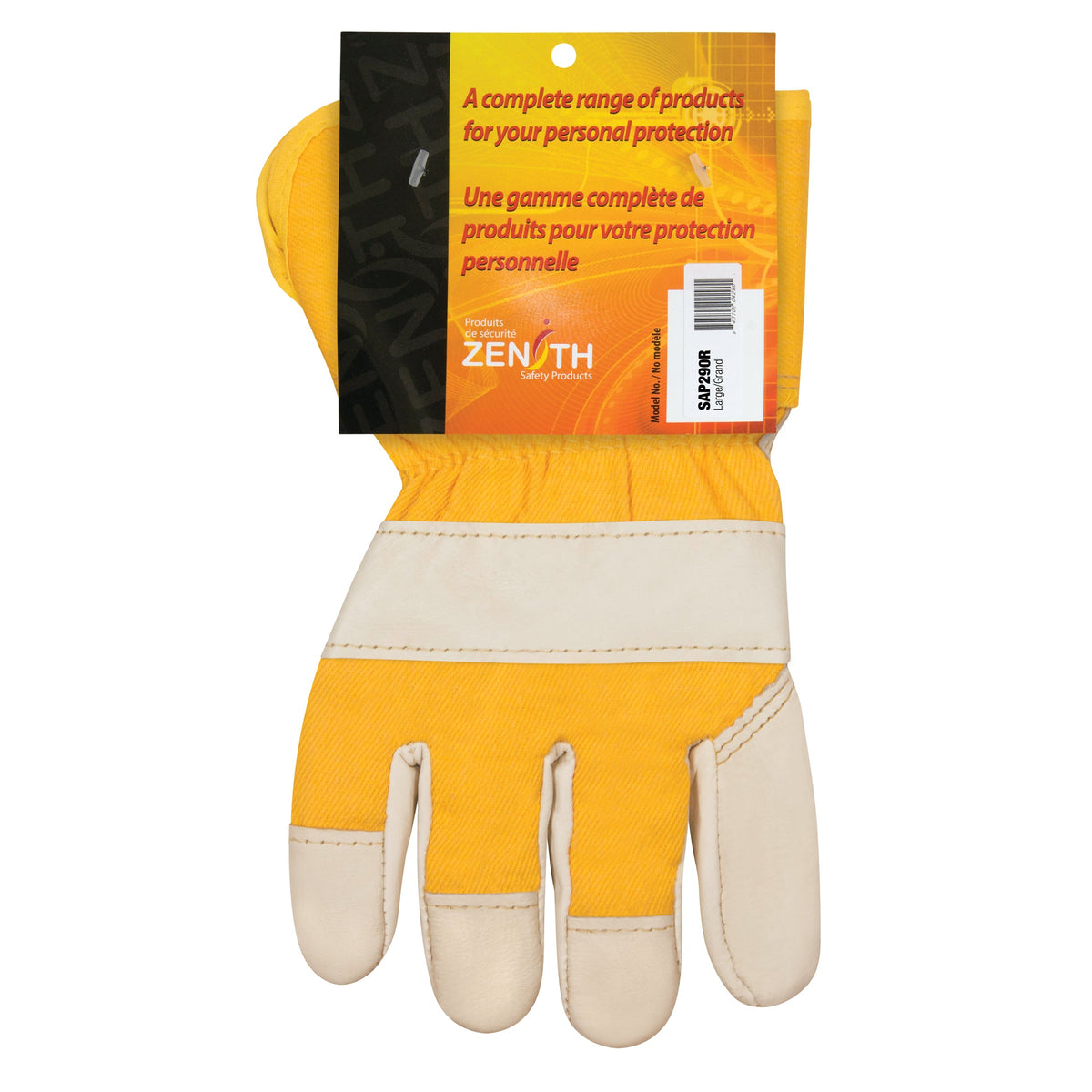 Gants de soudeur doublés hiver, grande taille, paume en cuir pleine fleur, doublure intérieure Boa