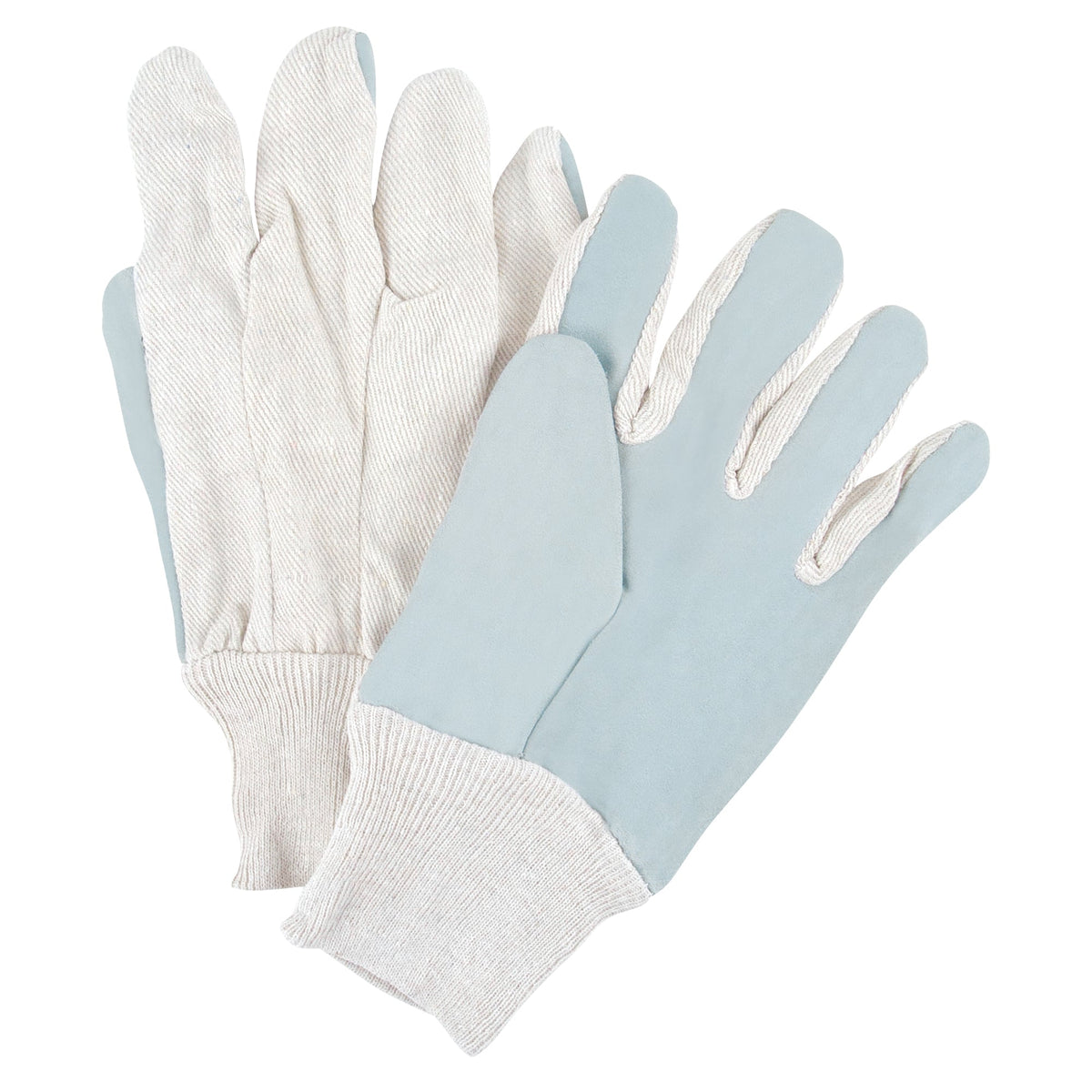 Gants de travail premium, taille L, paume en croûte de cuir de vachette
