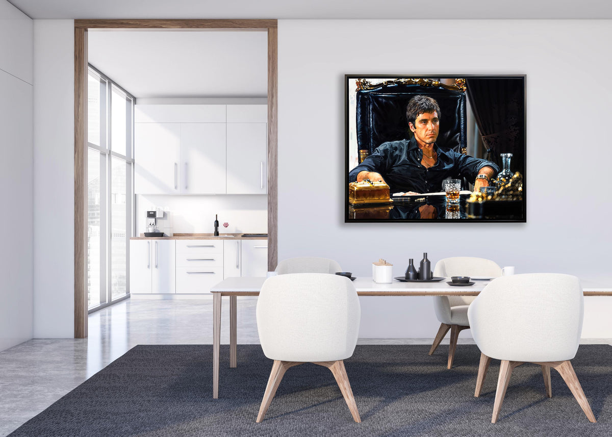 Décoration murale art Scarface - Scène de film