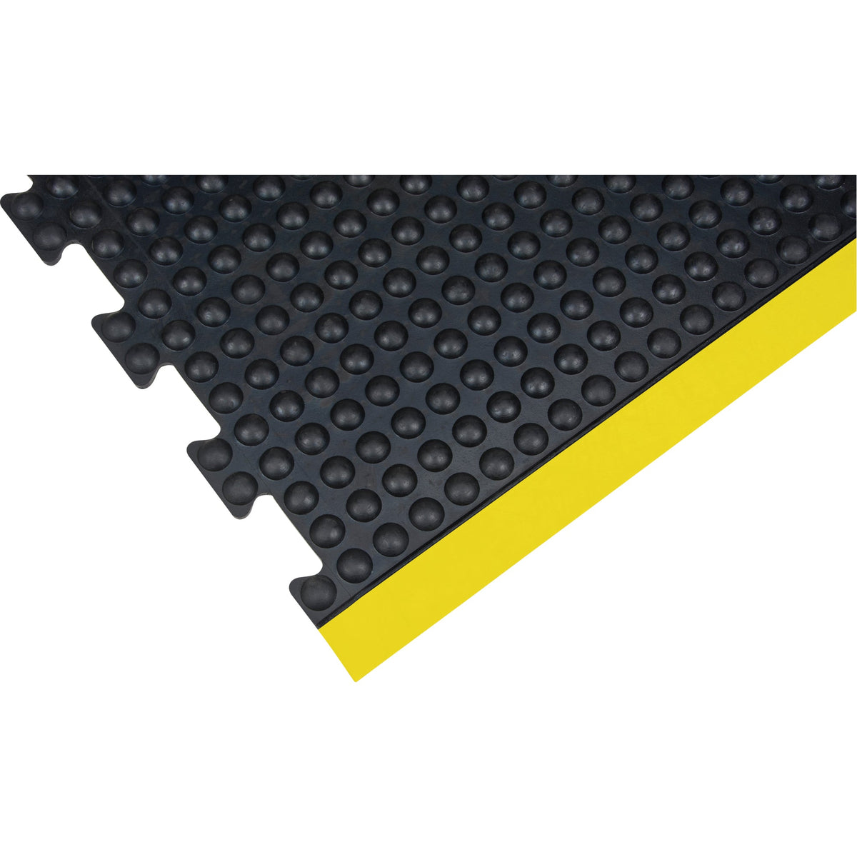 Tapis anti-fatigue Dome, à bulles, 3' x 4' x 1/2", noir, caoutchouc