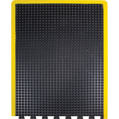 Tapis anti-fatigue Dome, à bulles, 3' x 4' x 1/2", noir, caoutchouc