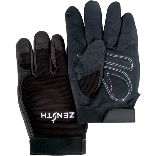Gants de mécanicien ZM300, paume en cuir de vachette pleine fleur, taille très grande