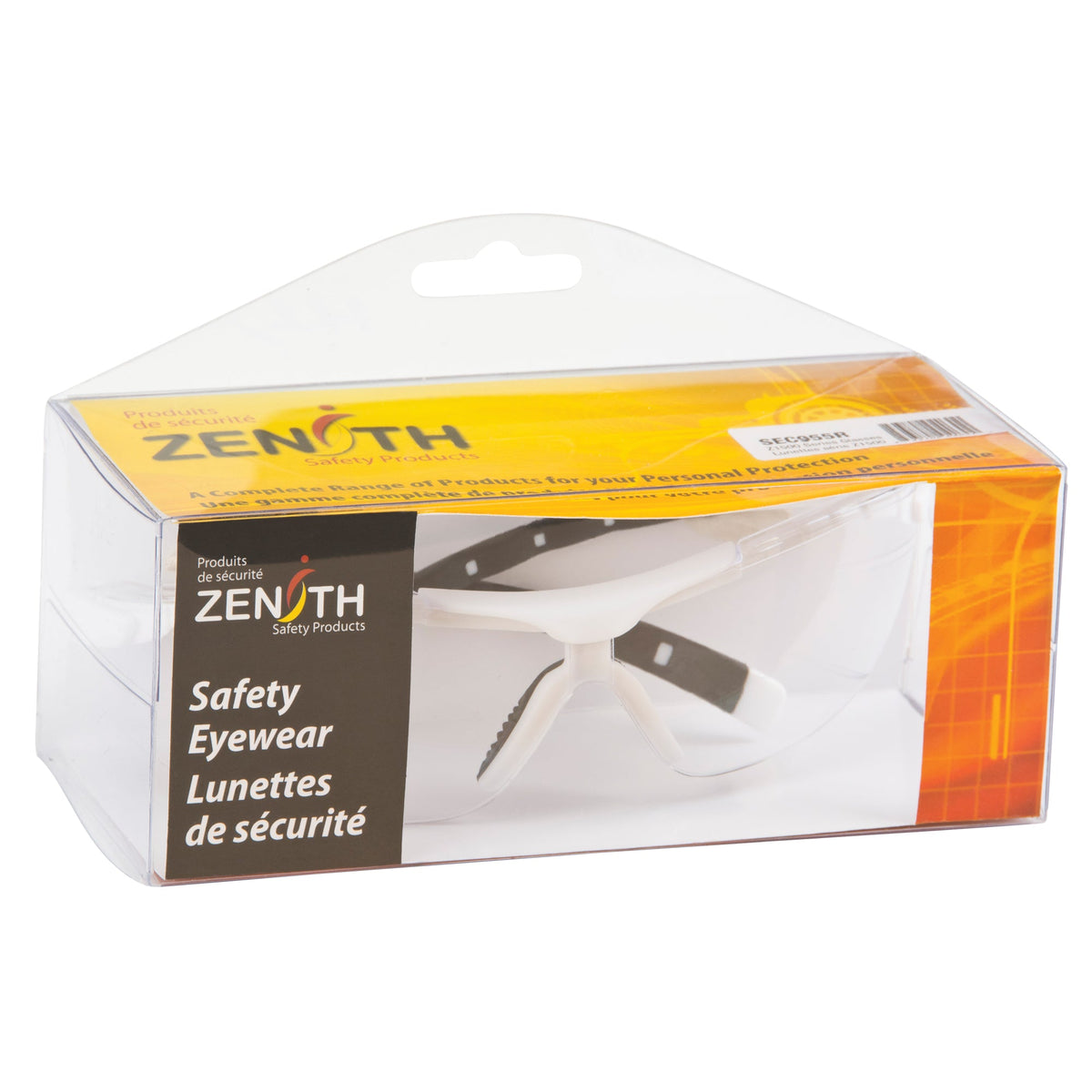 Lunettes de sécurité série Z1500, lentille claire, anti-rayures, conformes ou supérieures à la norme CSA Z94.3