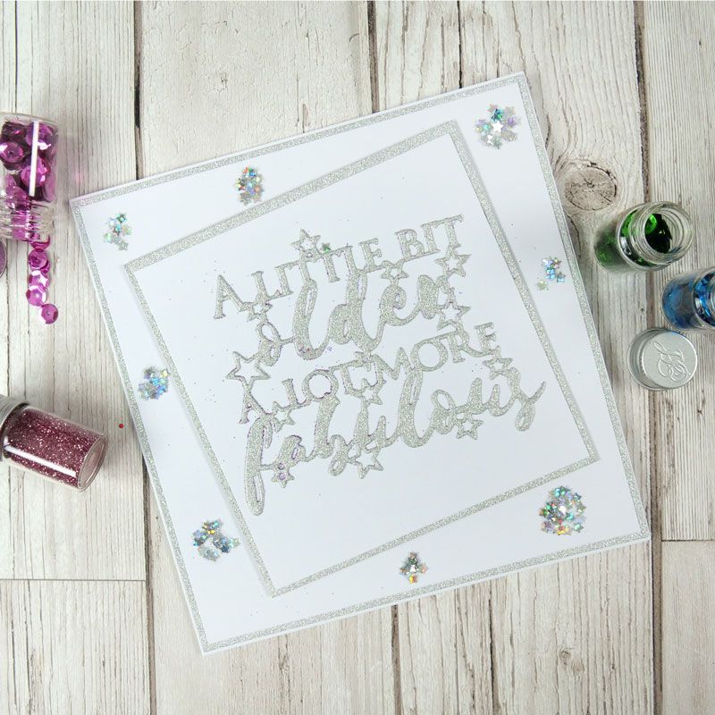 Carte Scintillante Diamond Sparkles