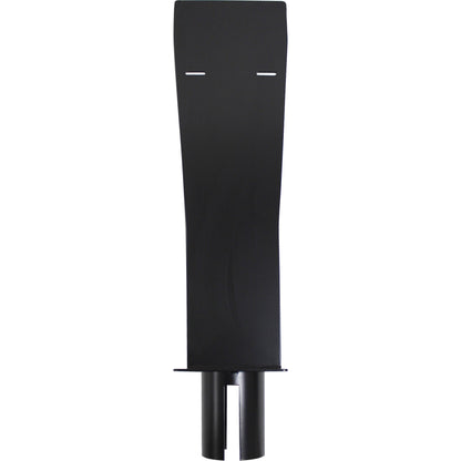 Dispenser Holder for Crowd Control Post, Black